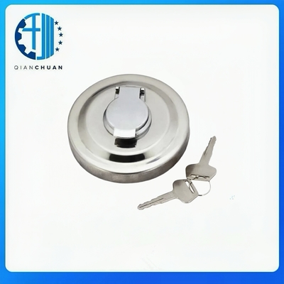 Fuel Tank Cap with 2 Keys   20Y-04-11160  20Y-04-11161 For  Komatsu  PC200  Engine  Spare Parts