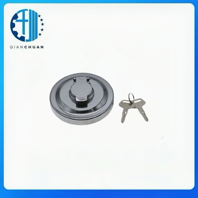 Fuel Tank Cap with 2 Keys   20Y-04-11160  20Y-04-11161 For  Komatsu  PC200  Engine  Spare Parts