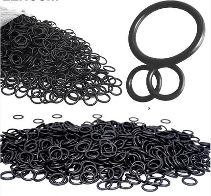 EPDM NBR FKM HNBR Silicone Rubber O Ring Kit Black