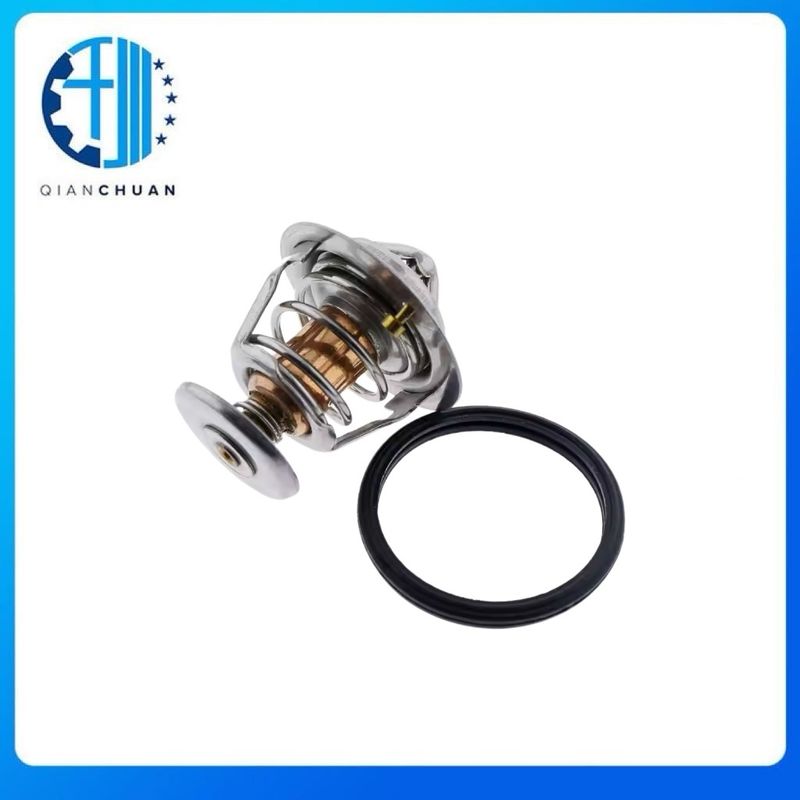 Thermostat 129155-49801 YM121850-49811 For 4TNV84 4TNV84T 4TNV88 4TNE84 4TNE88 Excavator Engine Spare Parts