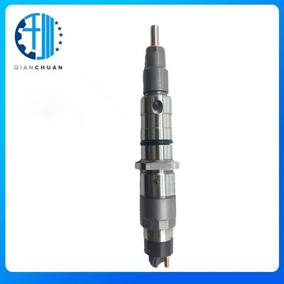 Σετ 6 ενέτρων καυσίμου Common Rail 0445120236 / 5263308 / 6745-12-3100 Για Komatsu PC300-8 PC350-8 PC360-8MO Cummins QSL8.9 QSL9 Τμήματα κινητήρα σκάφους